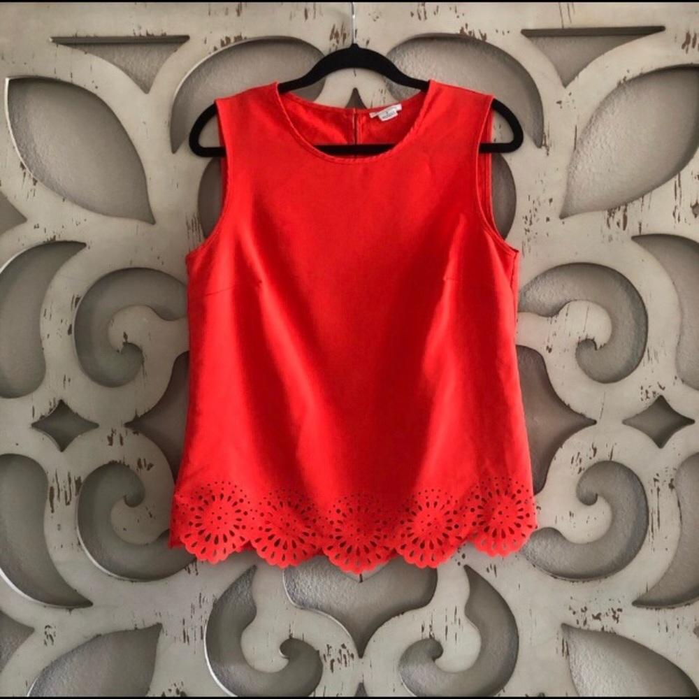 🌟3/$20 Liz Claiborne Lazer Cut Tank Top